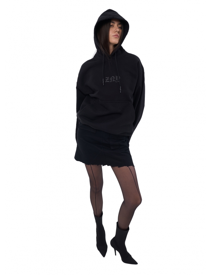 ZNY GOTHIC LOGO HOODIE