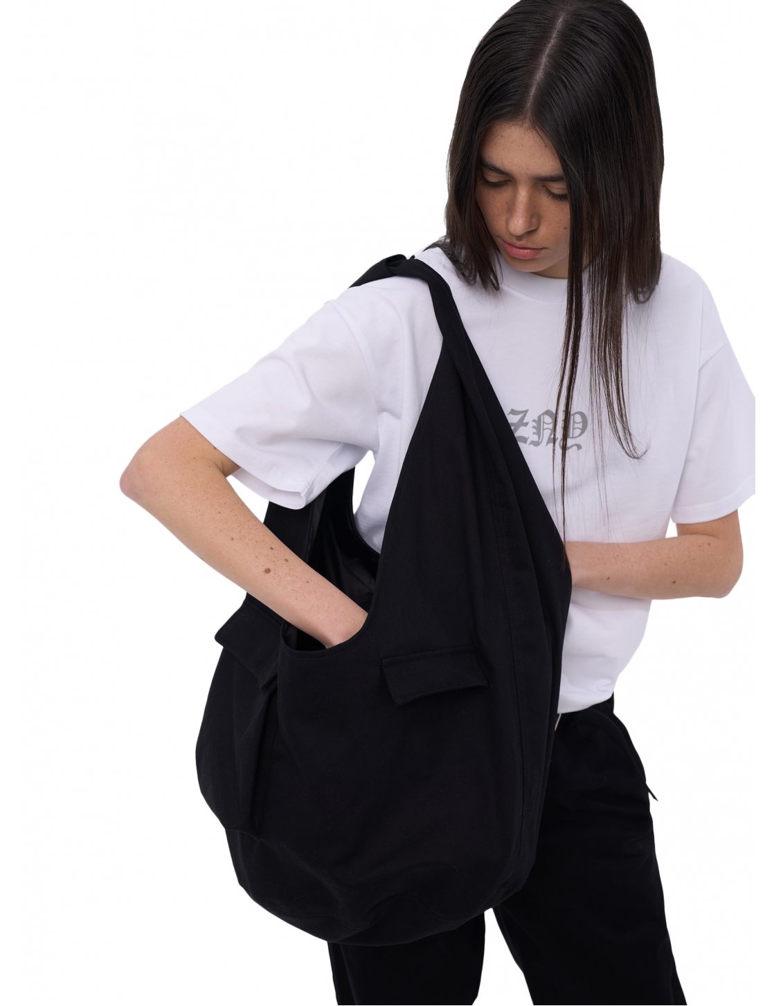 ZNY TAFFETA BAG