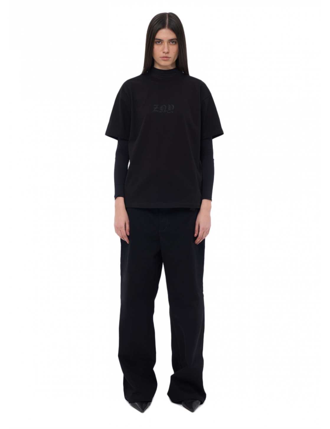 ZNY GOTHIC LOGO TEE