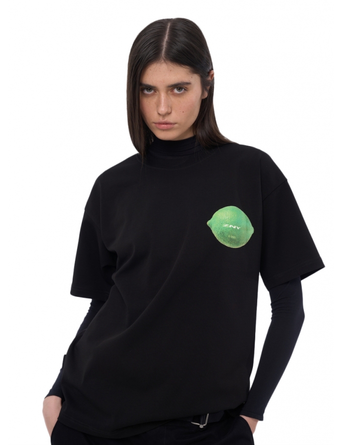 ФУТБОЛКА ZNY LIME LOGO