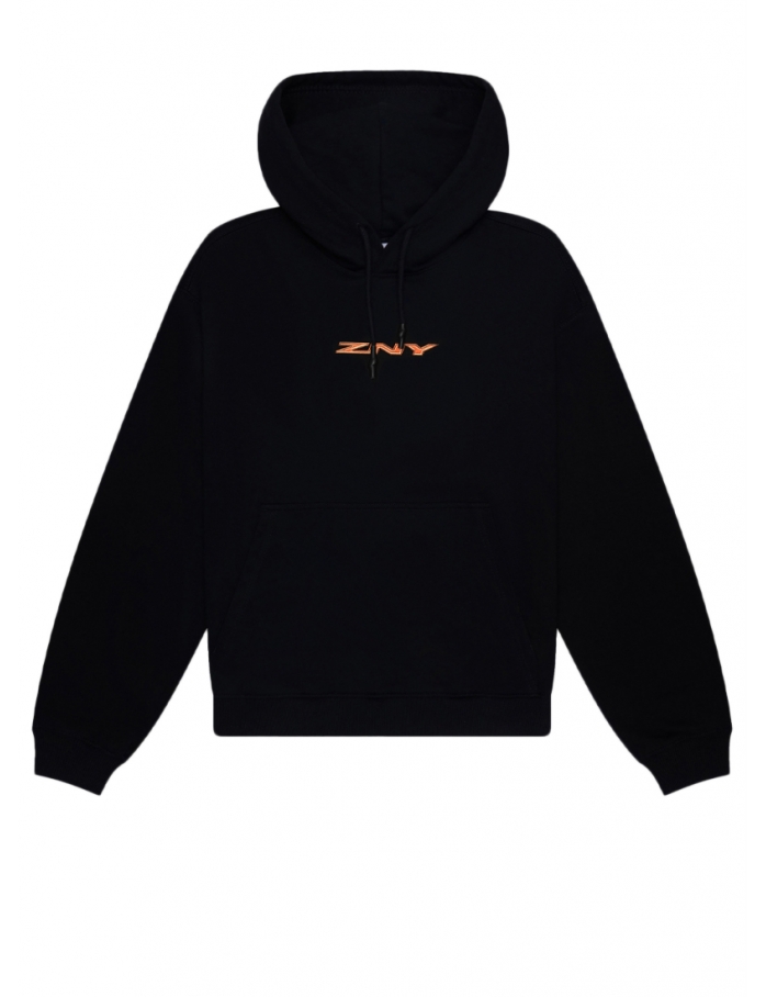 ZNY ORANGE LOGO HOODIE