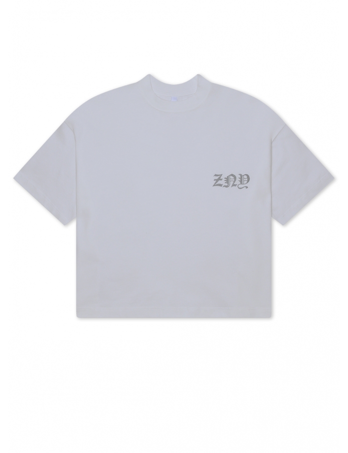 ФУТБОЛКА ZNY GOTHIC GREY LOGO