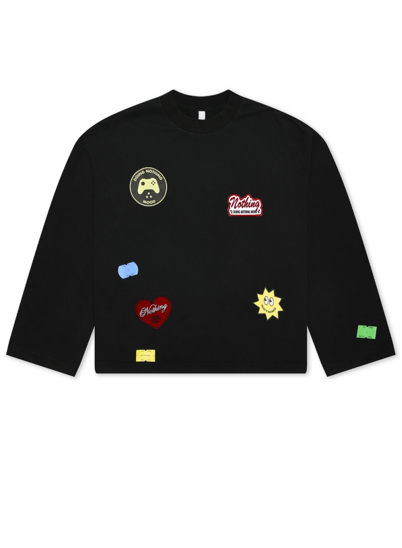 Лонгслив ZNY PATCHES