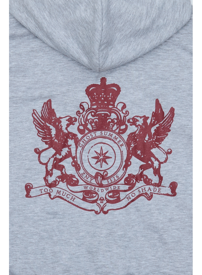 Свитшот ZNY LOGO GREY