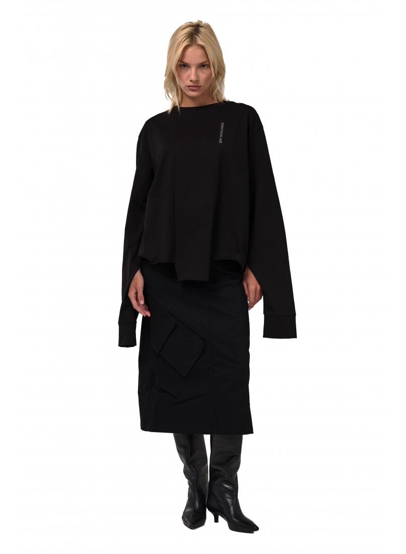 Лонгслив LS-PRESS26-BLK