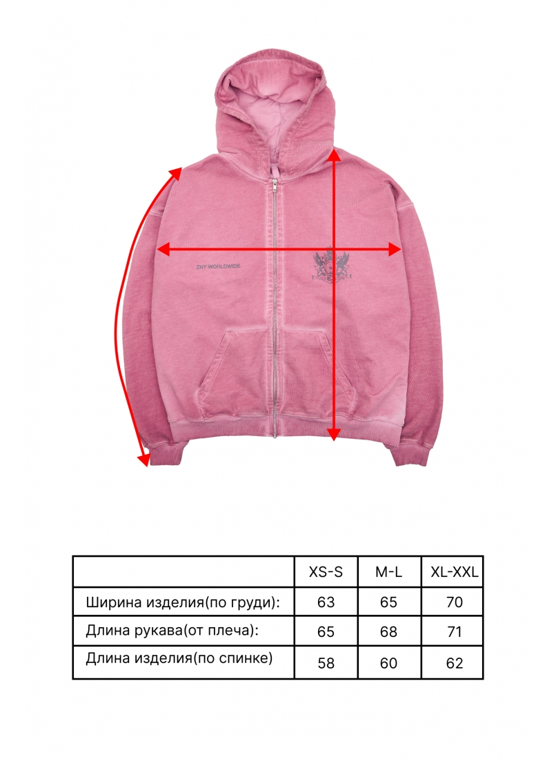 Зип-Худи ZNY LOGO