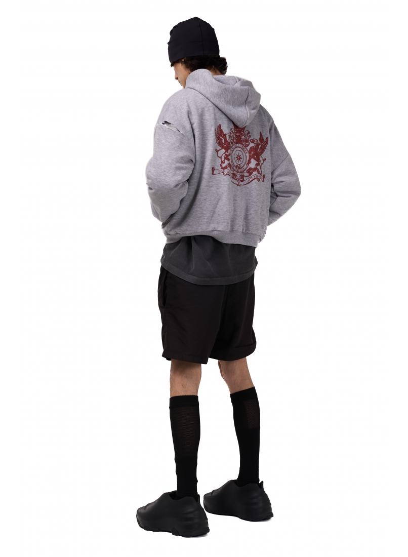 Свитшот ZNY LOGO GREY