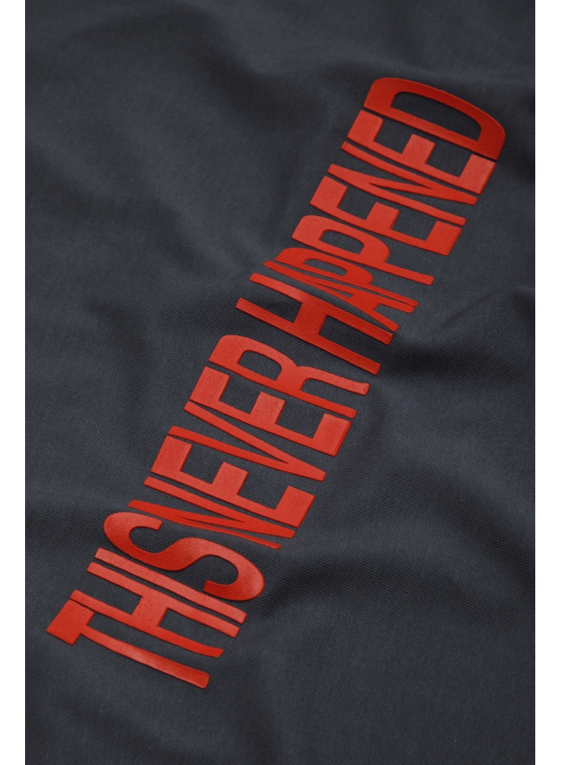 Футболка NEVER HAPPENED GREY